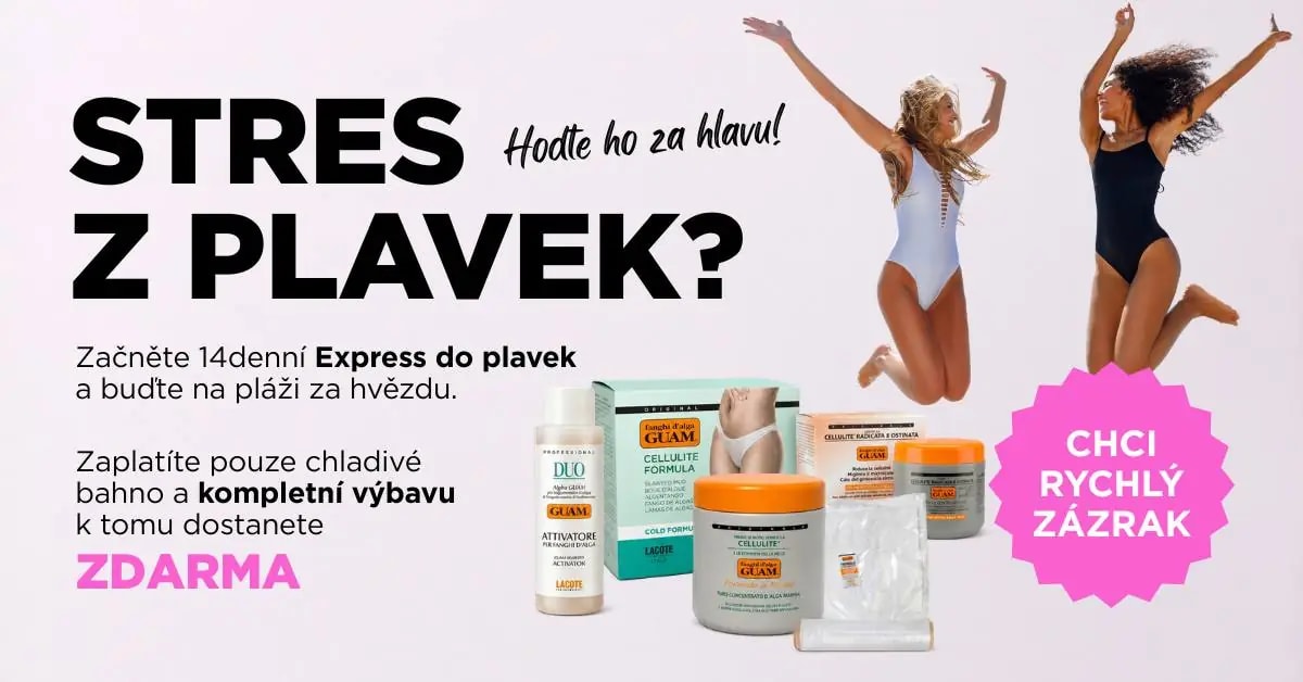 Stres z plavek? Hoďte ho za hlavu — Express do plavek
