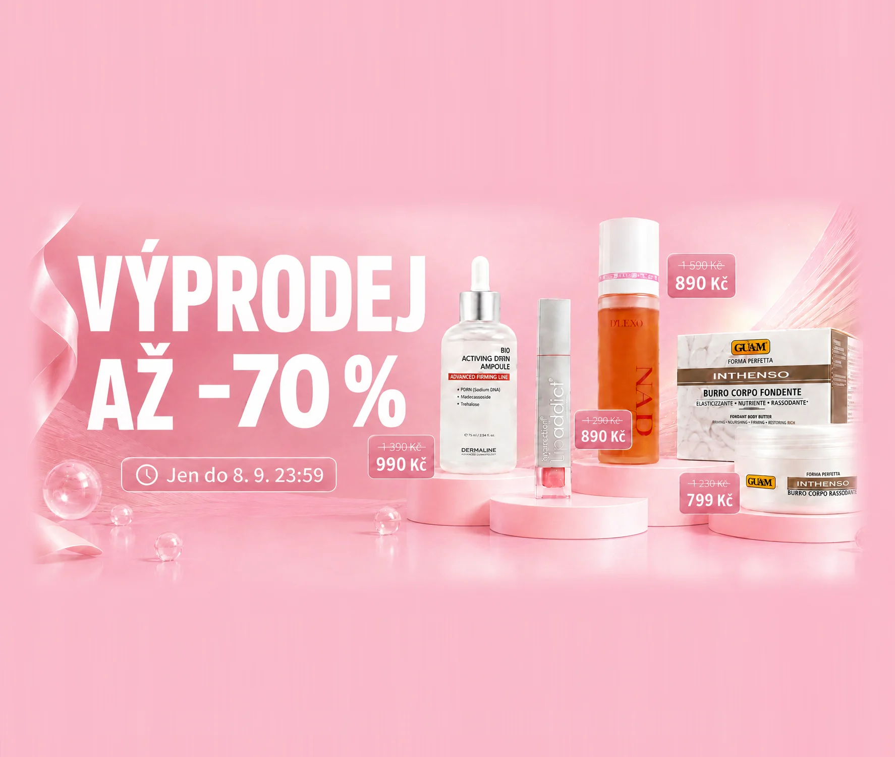 Výprodej Deadia – slevy až 70 %, jen do 8. 9. 23:59