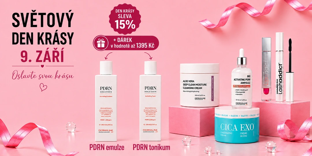 Světový den krásy 9. září: sleva 15 % a dárek v hodnotě až 1 395 Kč